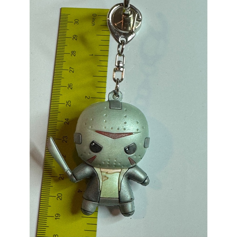 Jason Voorhees Friday the 13th Foam Bag Clip Keychain Monogram Horror 2022